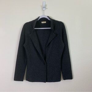 Seletti Womens Gray 100% Cashmere one button cardigan M